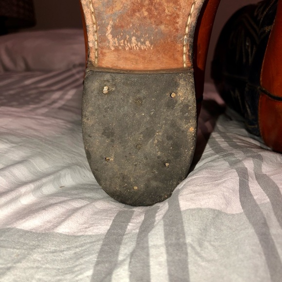 Justin Western Texas boots men’s Sz 9.5D free ship - Picture 7 of 11